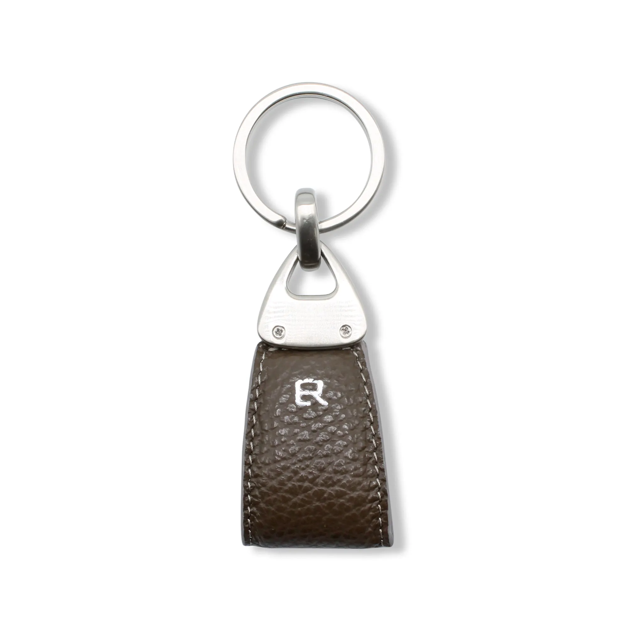 Triangle Contrast Keychain