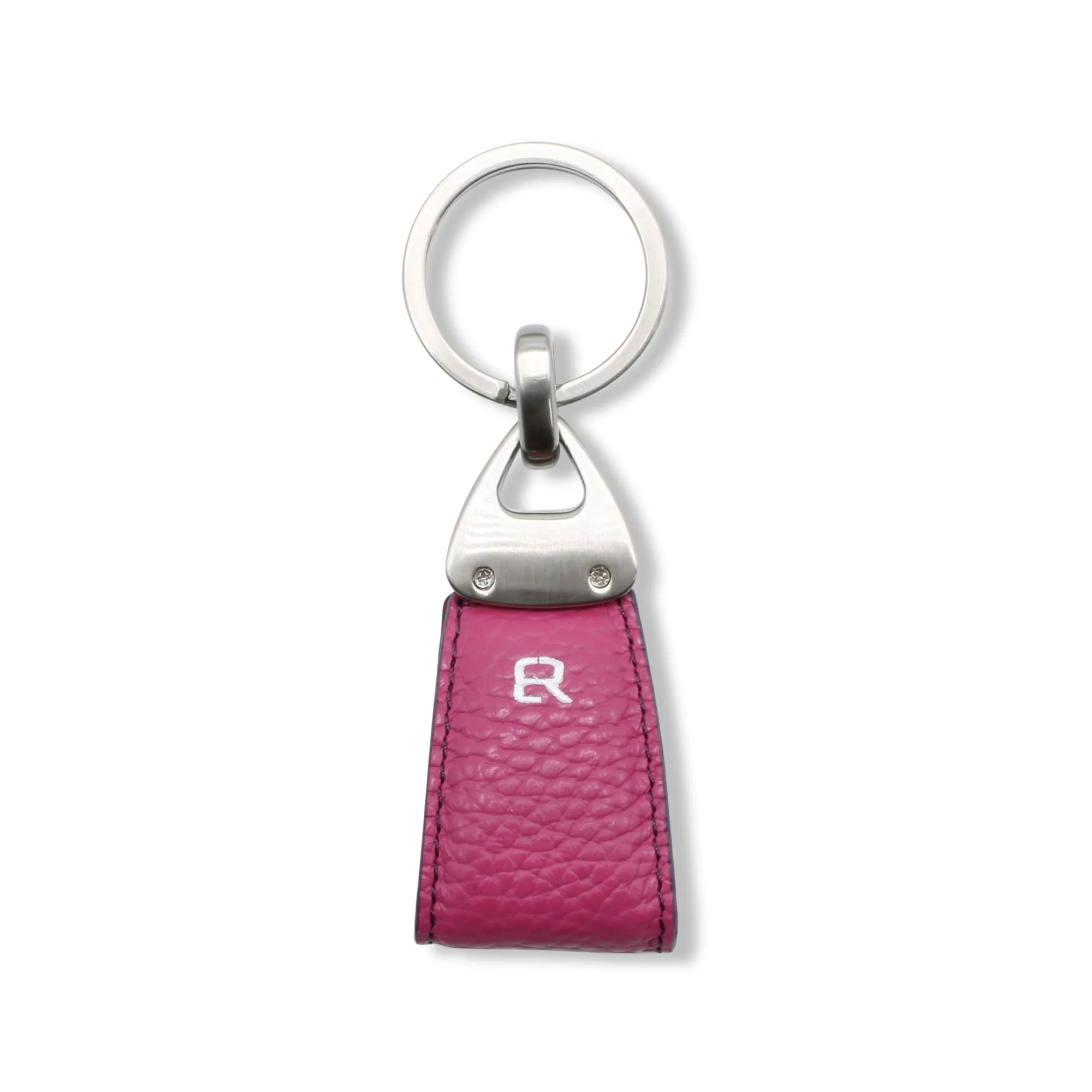 Triangle Contrast Keychain