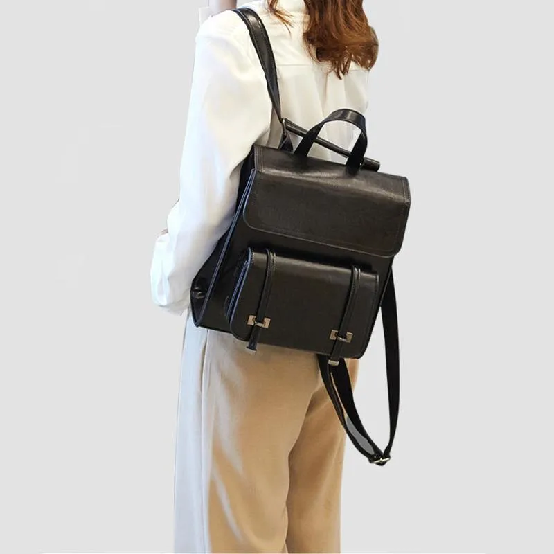 Tucson Full Grain Leather Women's Backpack