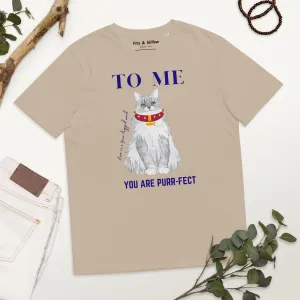 Unisex organic cotton t-shirt Maine Coon Love