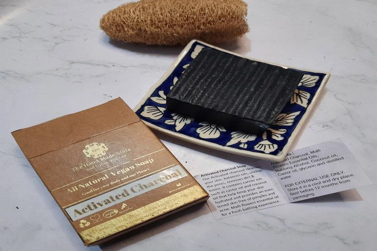 Vegan Activated Charcoal Soap