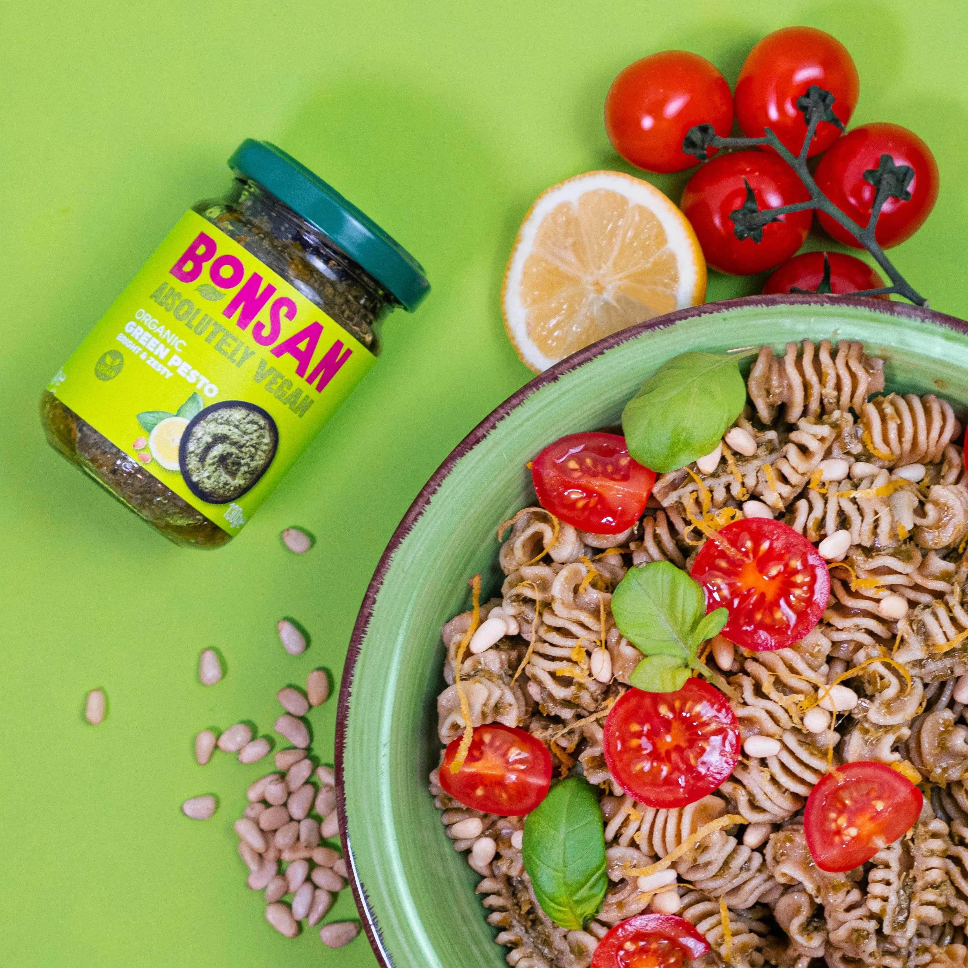 VEGAN GREEN PESTO
