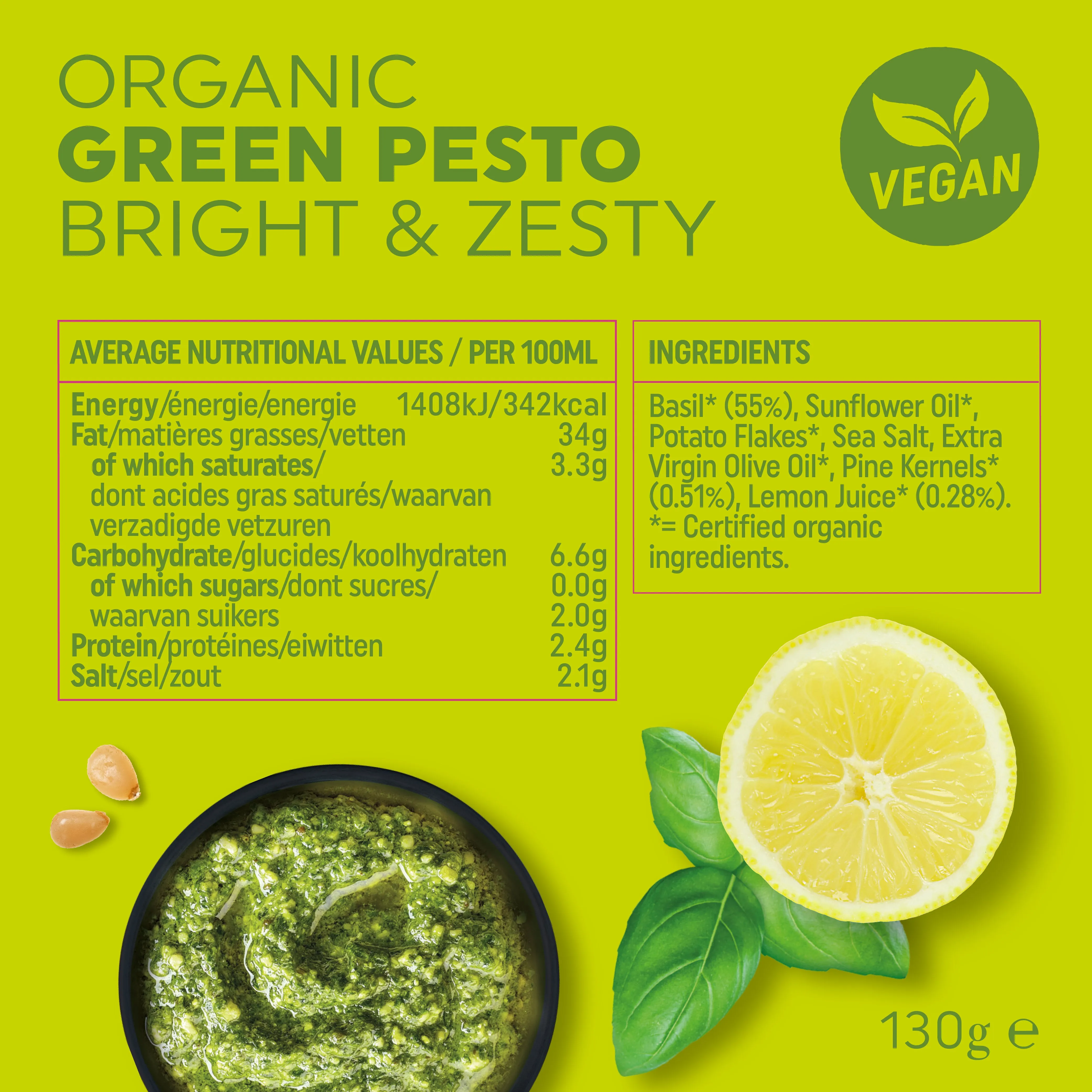 VEGAN GREEN PESTO