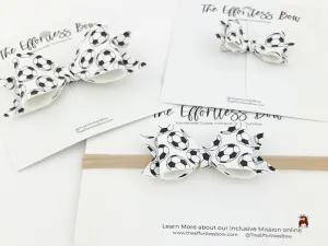 Vegan Soccer Bows