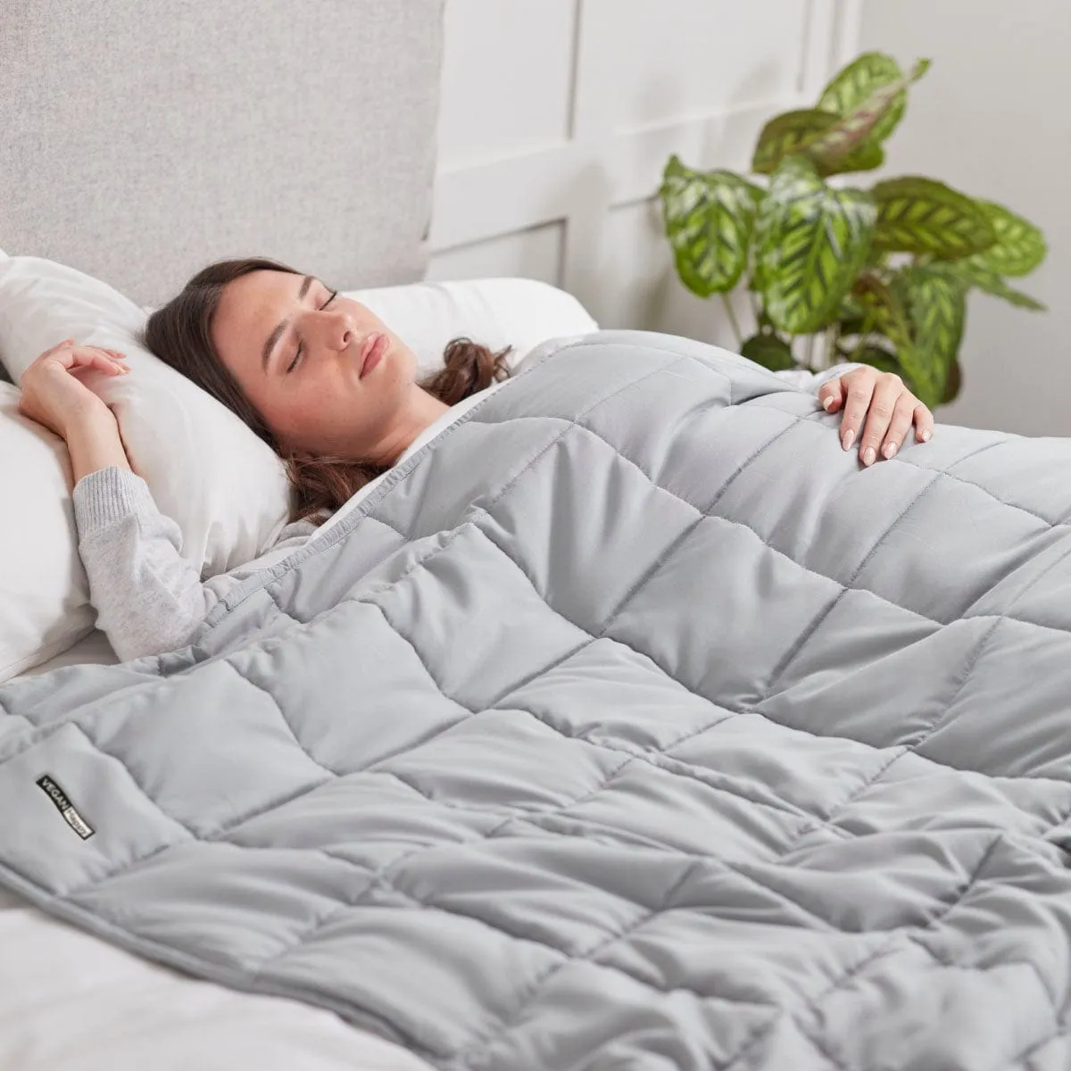 Vegan Weighted Blanket | Grey