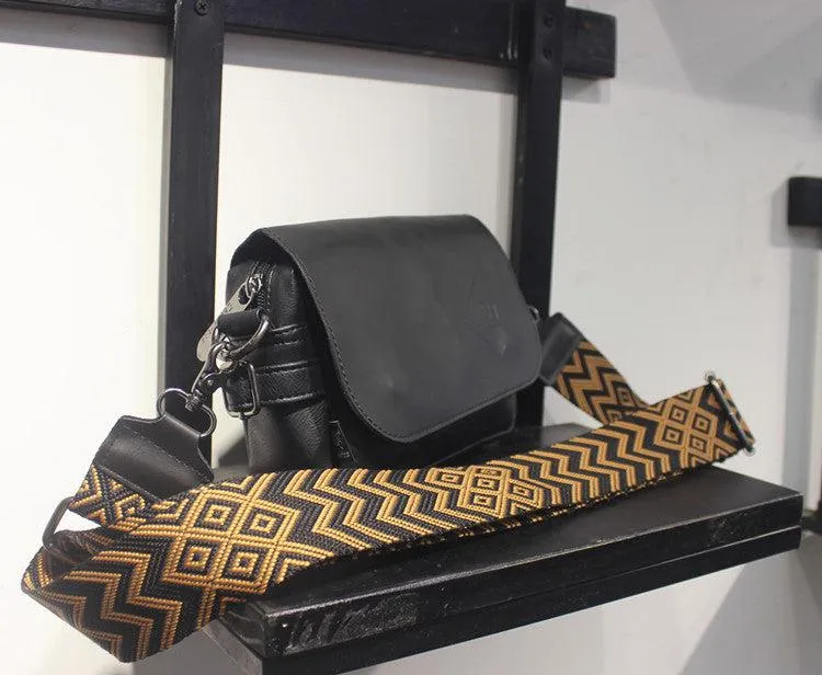 Vvsha  Christmas Gift Black Messenger Shoulder Bag