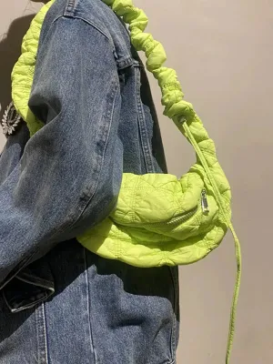 Vvsha  Christmas Gift Fashionably Ruched Shoulder Bag