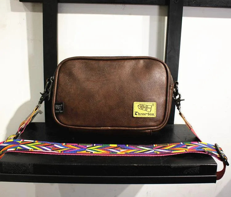 Vvsha  Christmas Gift Faux Leather Rectangular Crossbody Bag
