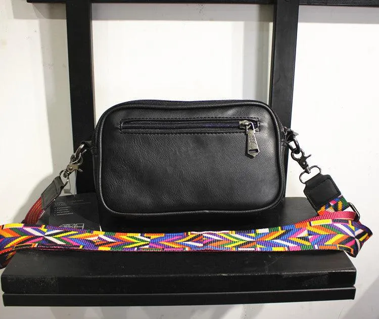 Vvsha  Christmas Gift Faux Leather Rectangular Crossbody Bag