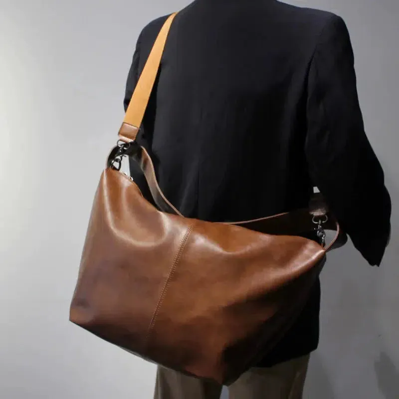 Vvsha  Christmas Gift Large Leather Hobo Bag