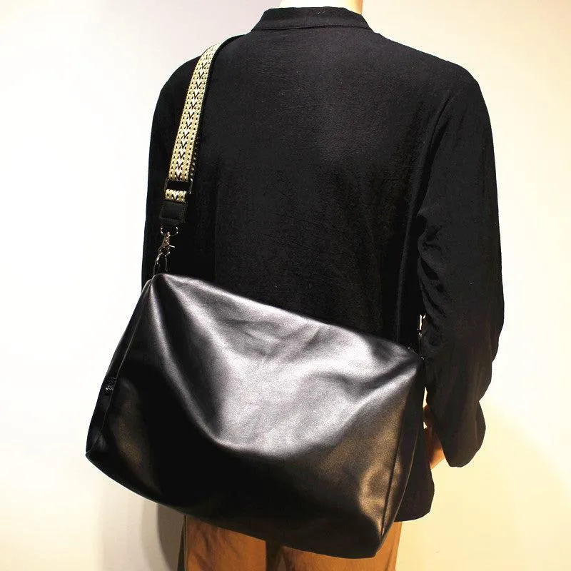 Vvsha  Christmas Gift Large Soft Leather Travel Bag