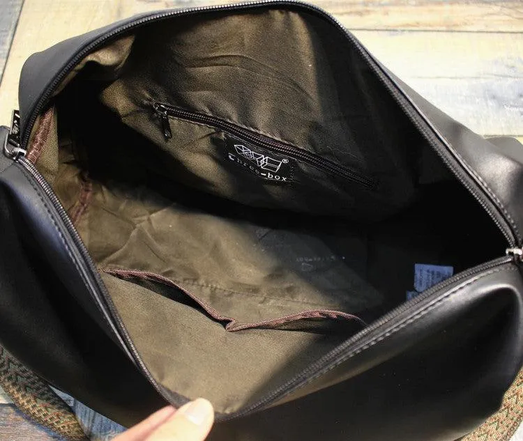 Vvsha  Christmas Gift Large Soft Leather Travel Bag