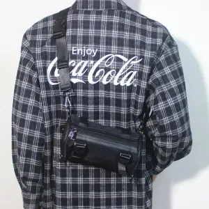 Vvsha  Christmas Gift Mini Black Barrel Bag