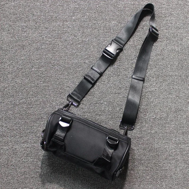Vvsha  Christmas Gift Mini Black Barrel Bag