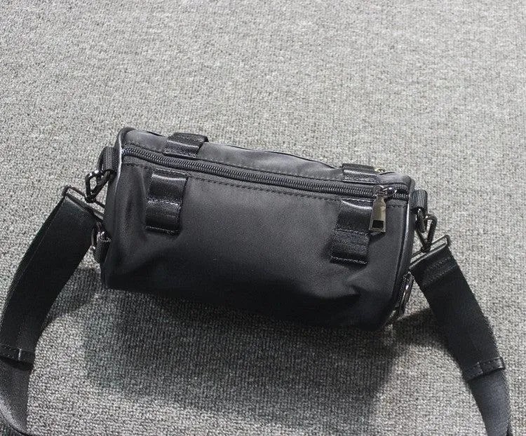 Vvsha  Christmas Gift Mini Black Barrel Bag
