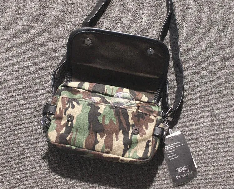 Vvsha  Christmas Gift Printed Canvas Crossbody Bag