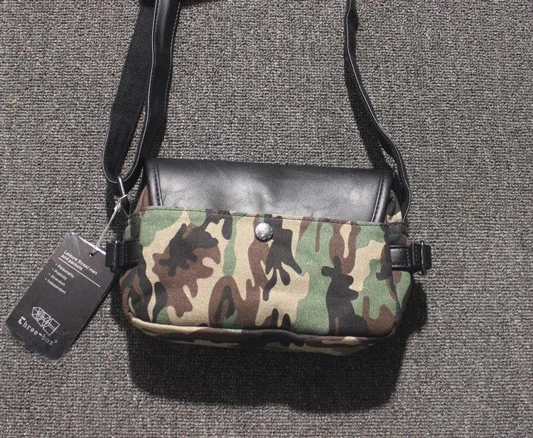 Vvsha  Christmas Gift Printed Canvas Crossbody Bag