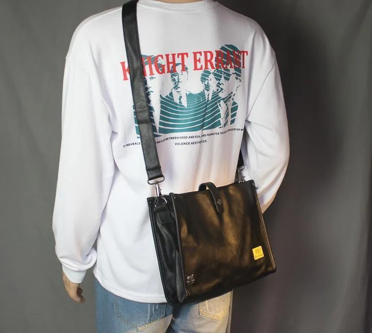 Vvsha  Christmas Gift Retro Messenger Bag