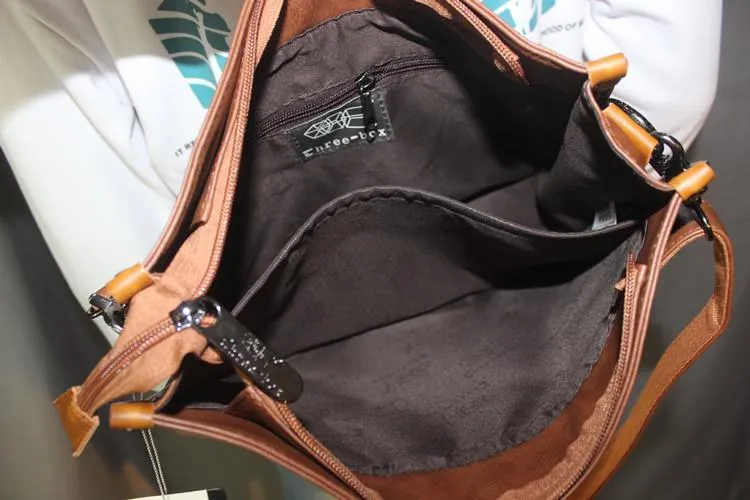 Vvsha  Christmas Gift Retro Messenger Bag