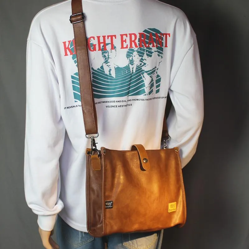 Vvsha  Christmas Gift Retro Messenger Bag
