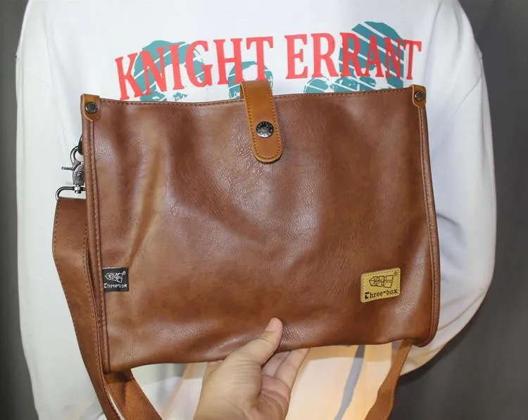 Vvsha  Christmas Gift Retro Messenger Bag