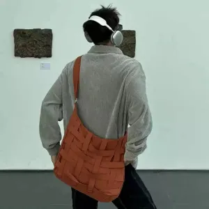 Vvsha  Christmas Gift Woven Shoulder Bag