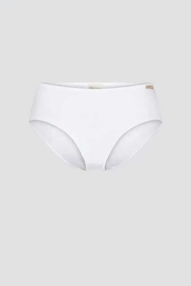 White Organic Cotton Panty by Comazo