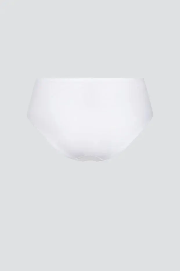 White Organic Cotton Panty by Comazo