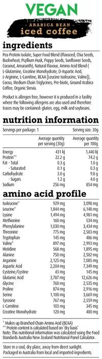 White Wolf Vegan Protein