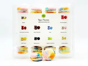 Wholesale Agave Vegan Macarons | Available in 24 & 48 Pack | A great addition for your bakery establishment or your next party