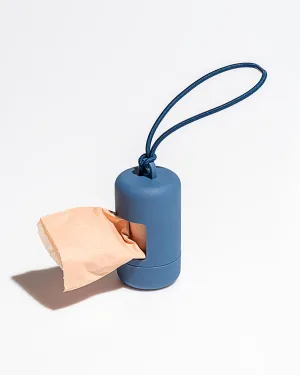 Wild One - Poop Bag Carrier Navy