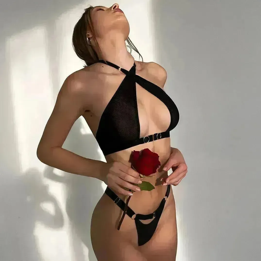 Women's Halter Charming Lingerie Suit