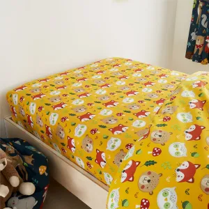 Woodland Friends Fitted Sheet