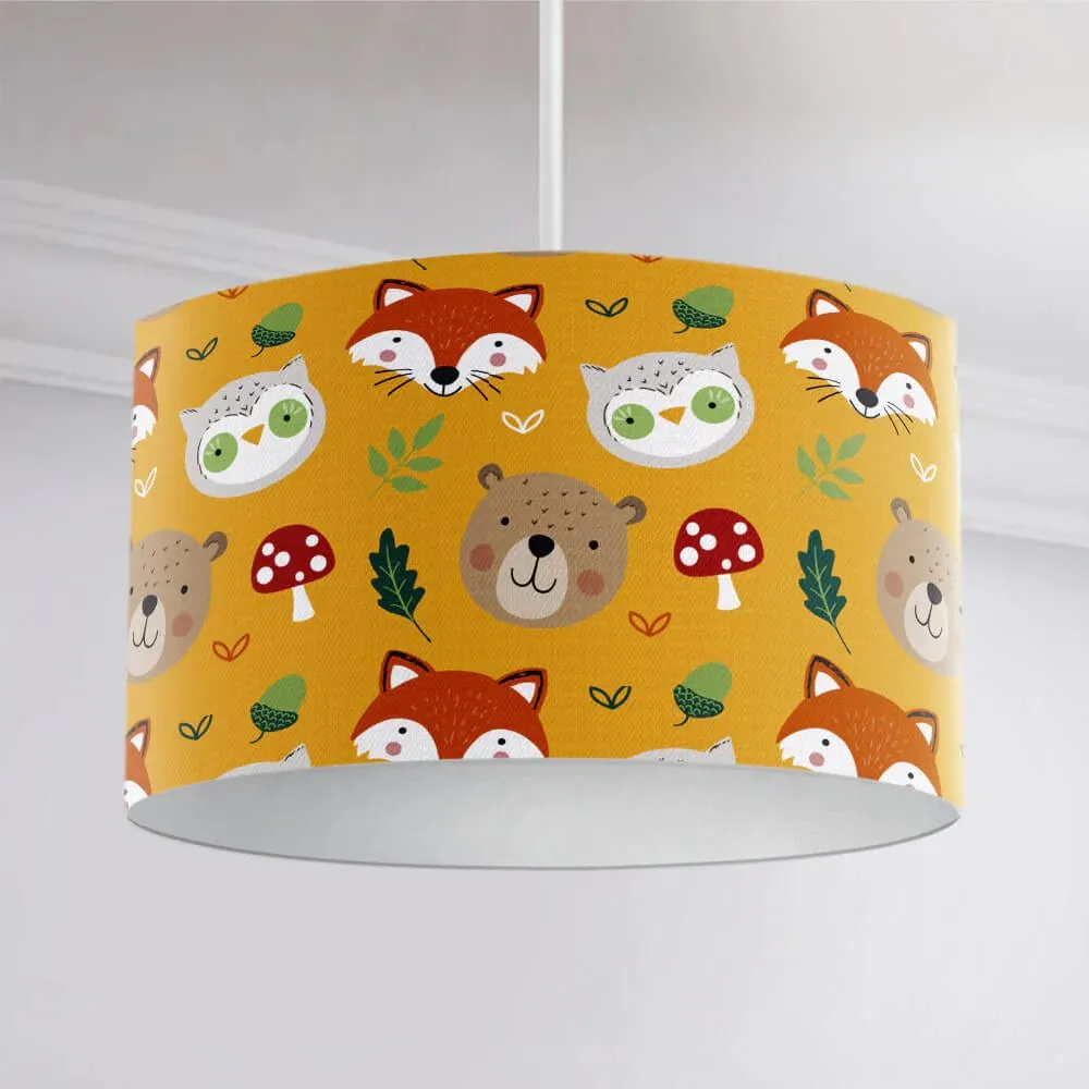Woodland Friends Reverse Ceiling Lampshade