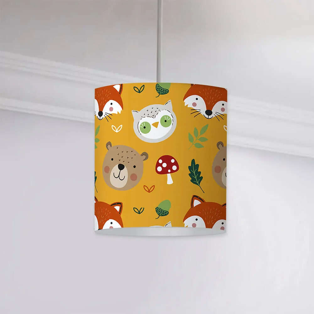 Woodland Friends Reverse Ceiling Lampshade