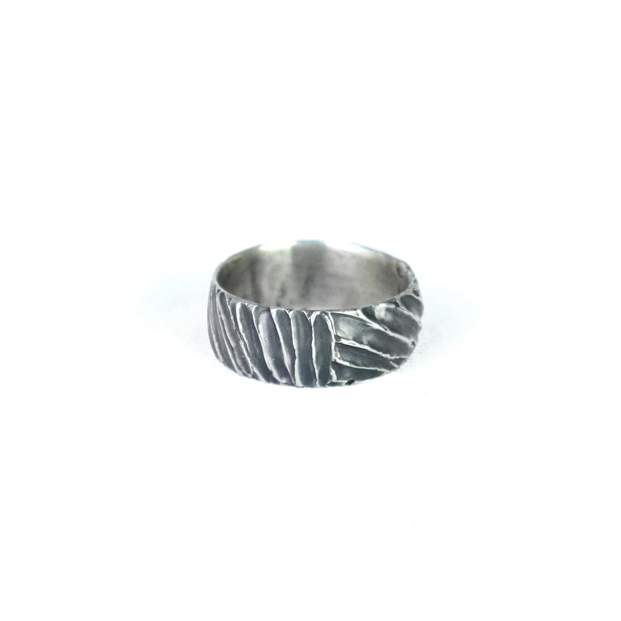 Zebra Textured Ring